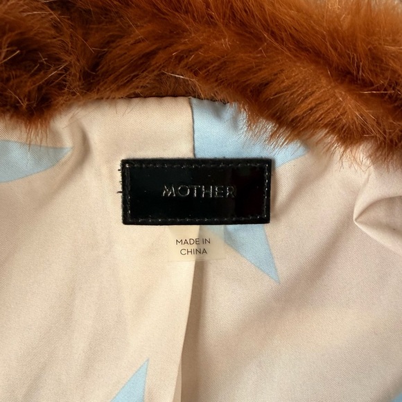 Mother Intarsia Faux Fur Boxy Jacket - Picture 14 of 16
